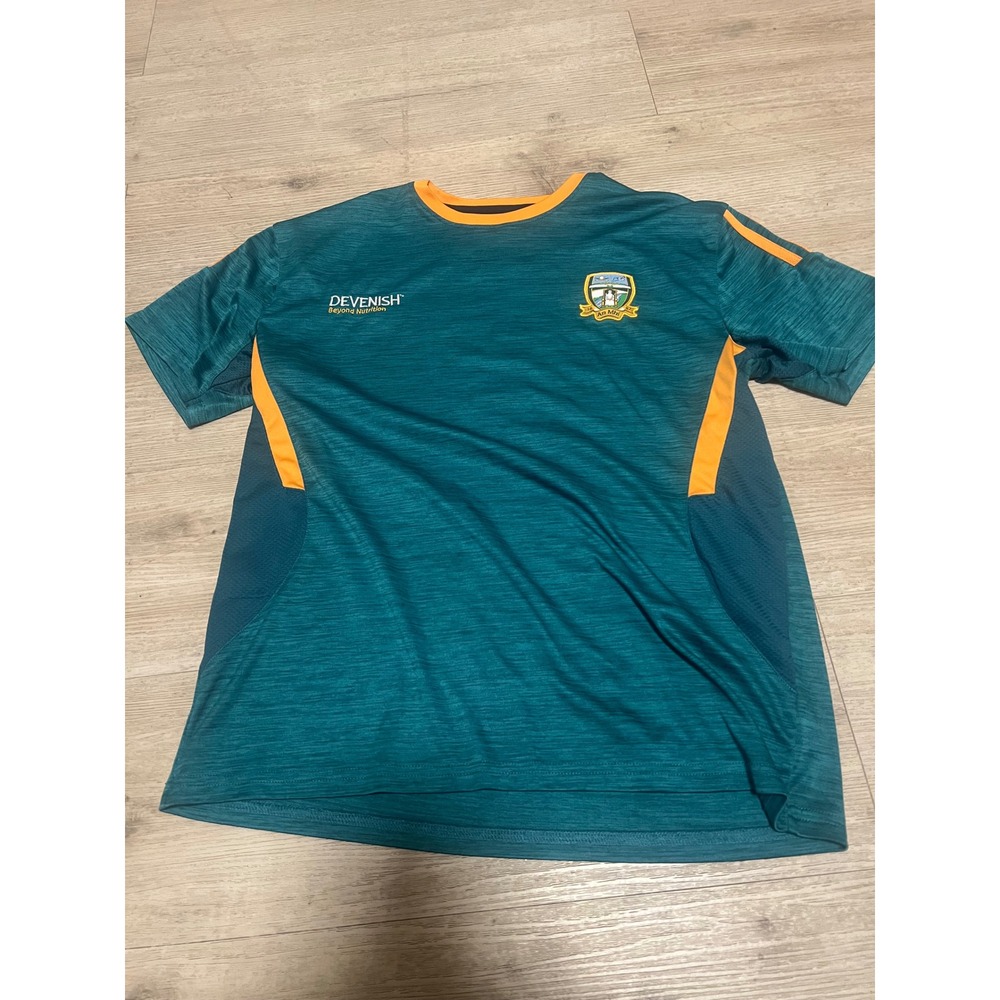 O'Neills Meath GAA Mens Size‎ Medium Teal Orange Jersey Ireland